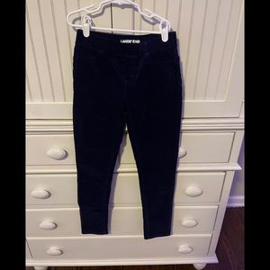 Lands End pull on corduroy jeggings